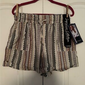 Beau/Dawson Multi Colored Shorts with Pockets